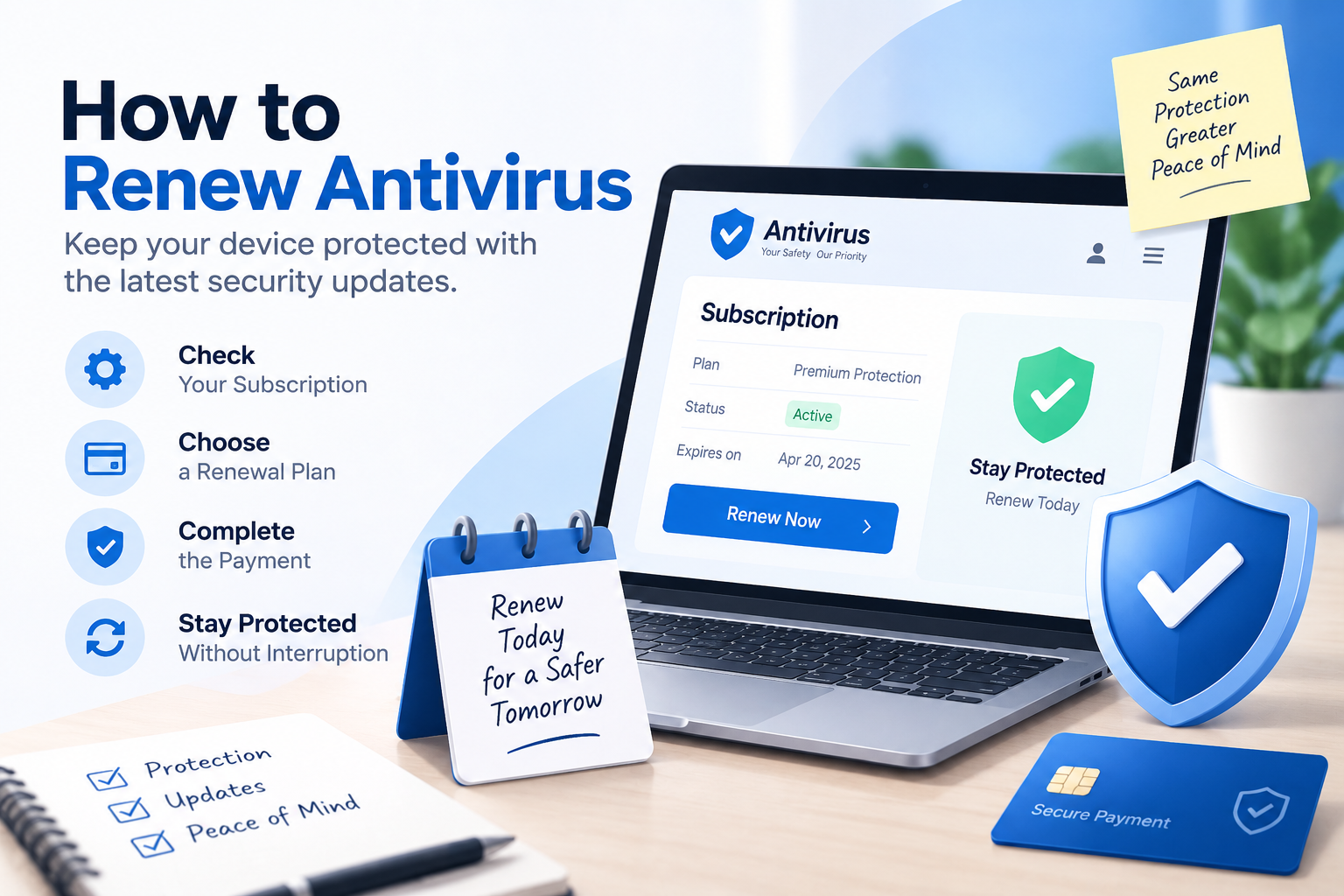 How to Renew Antivirus